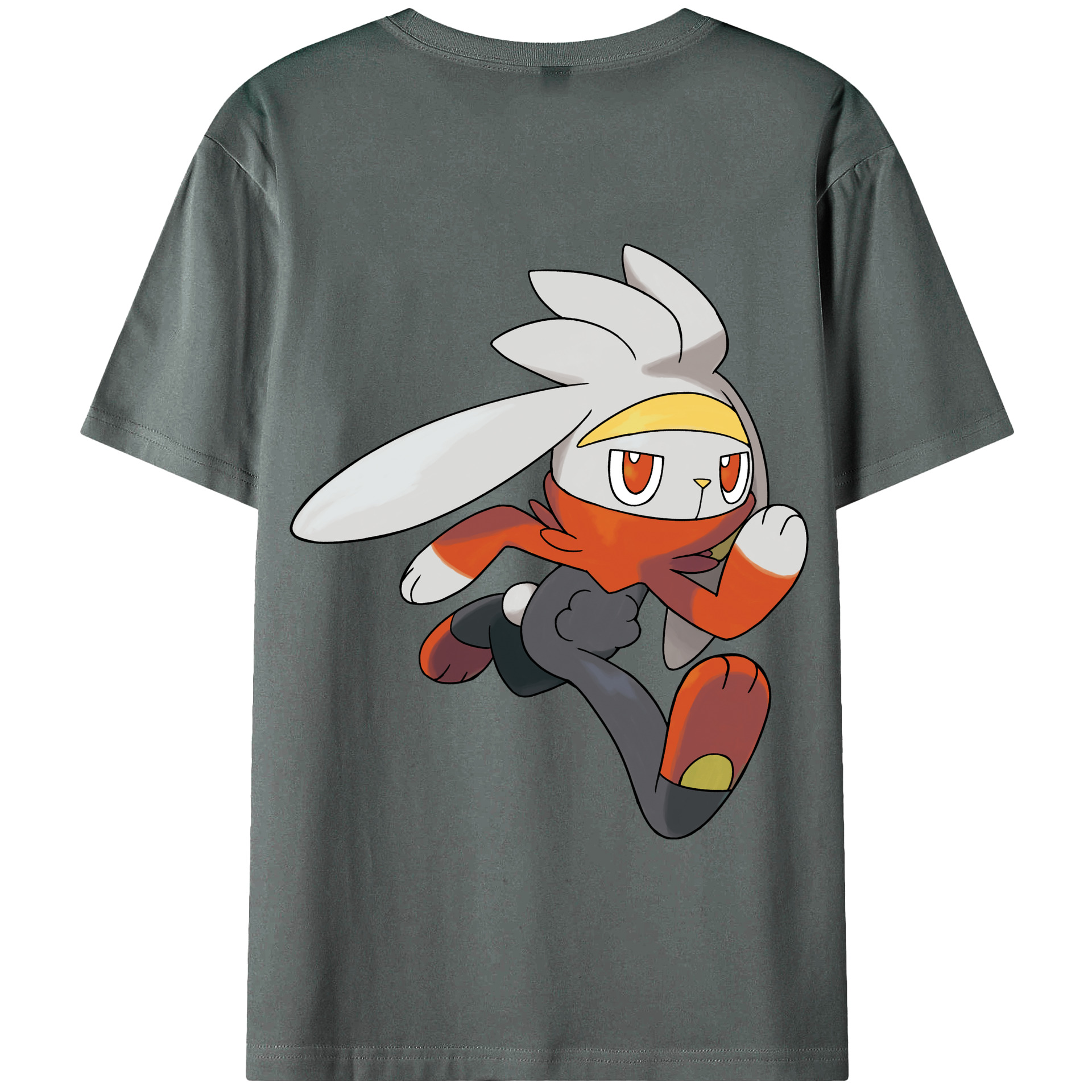（画像用） ポケットモンスター Pokémon 綿100％半袖Tシャツ（背面プリント）